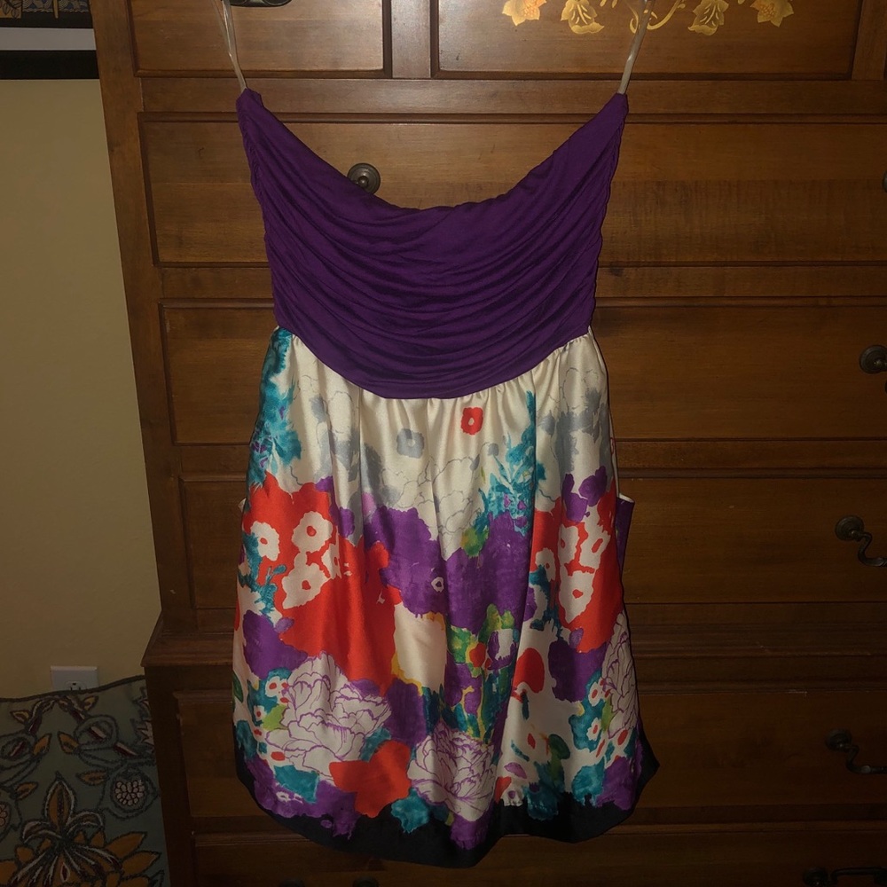 Zip-front Mini Dress - Picture 3 of 7